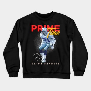 Deion Sanders Aesthetic Tribute 〶 Crewneck Sweatshirt